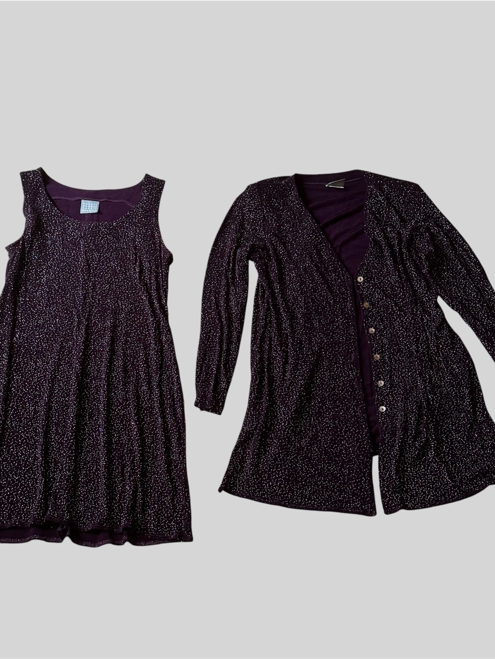 Women’s Formal Rabbit Designs Two-Piece Set - Picture 2 of 15